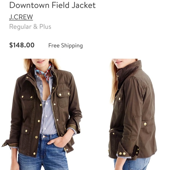 J.CREW Downtown Field Cargo Jacket - Picture 1 of 4
